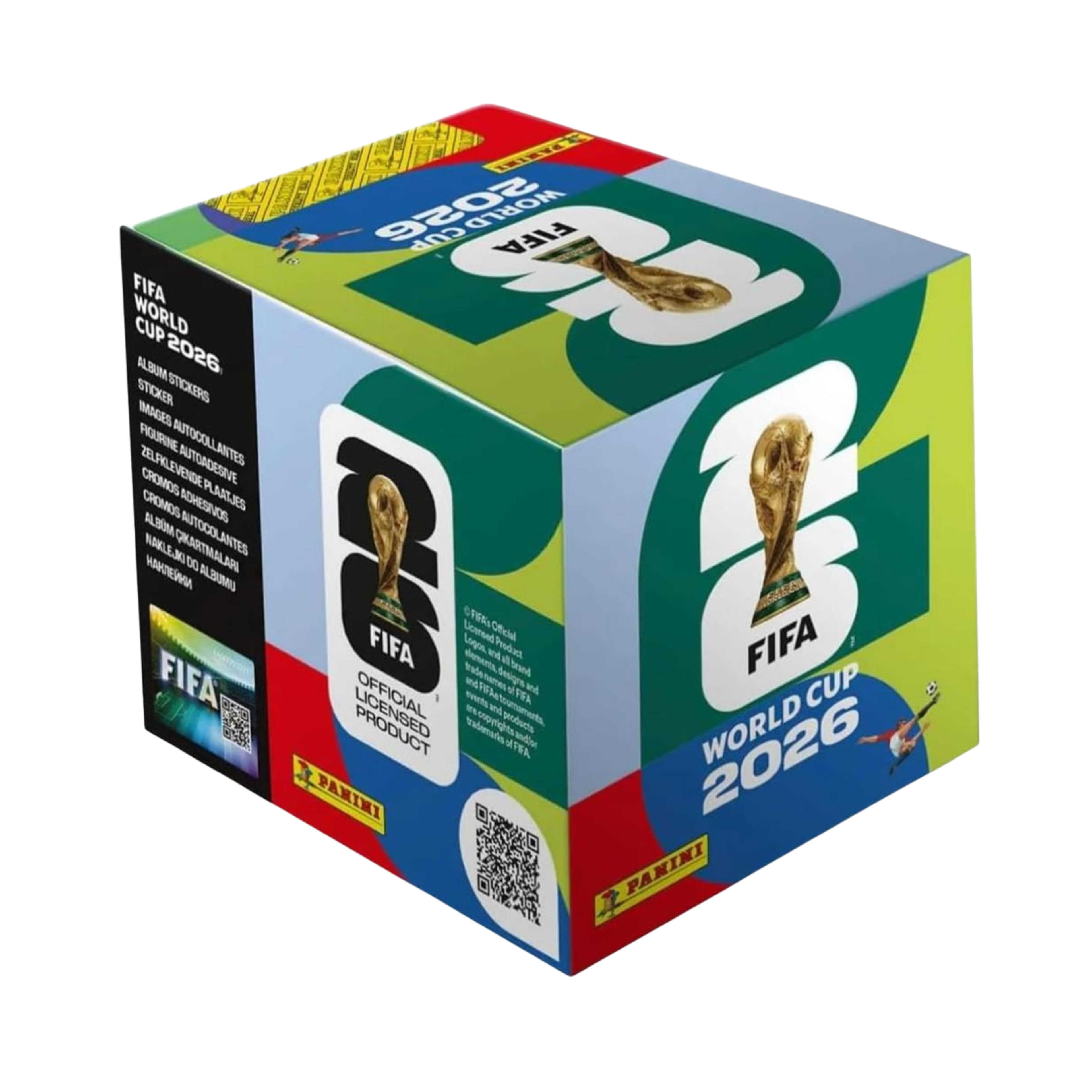 Caja expositora de 50 paquetes COPA MUNDIAL DE LA FIFA 2026™